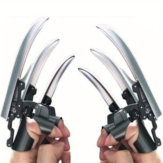 1pc Retractable Wolf Claw Pop Up Finger Claws for Costume Prop