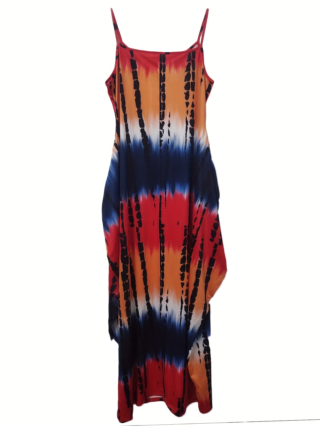  Tie Dye Maxi Cami Dress