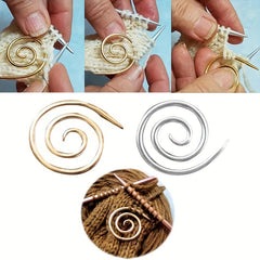 Spiral Braiding Needle Curved Weaving Tool For Sewing Weaving Beginners