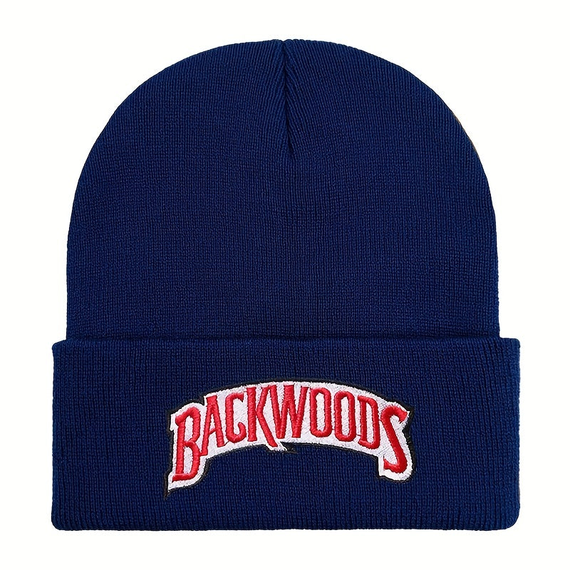 Embroidered Knitted Hat Beanie Hat for Men & Women