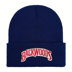Embroidered Knitted Hat Beanie Hat for Men & Women