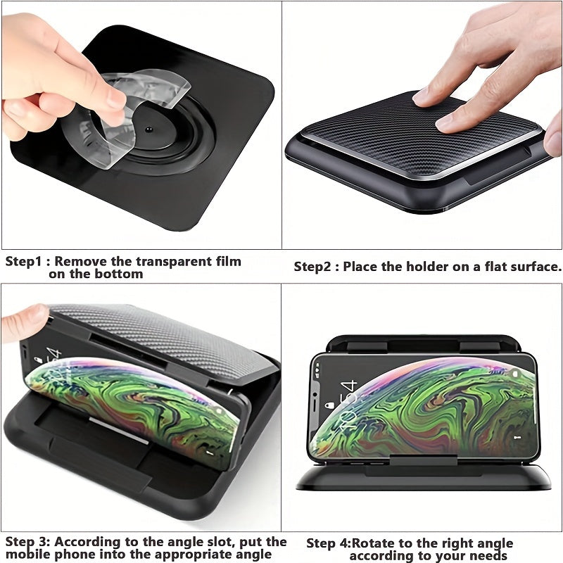 Silicone Car Dashboard Phone Holder Non Slip Pad For Various Dashboards