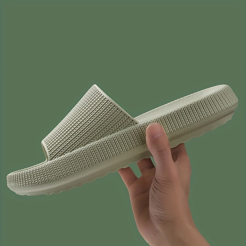Men's Non slip Slides Platform Slippers