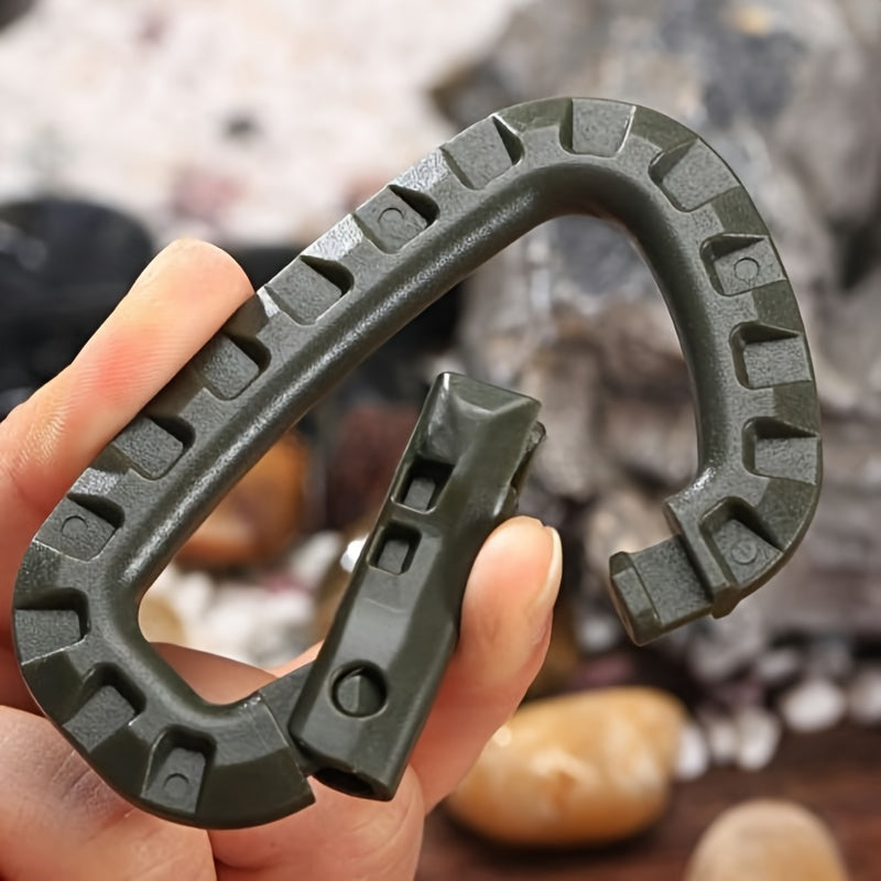 Plastic Steel Quick Release Key D Buckle Quick Clip