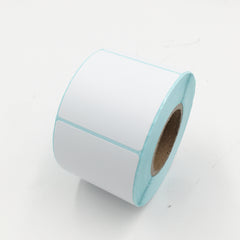 Waterproof Heat-Proof Square Label Paper 80mm QR Code Sticker