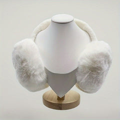 Foldable Earmuffs Winter Warm Plush Ear Covers Stylish Thickened Ear Warmer