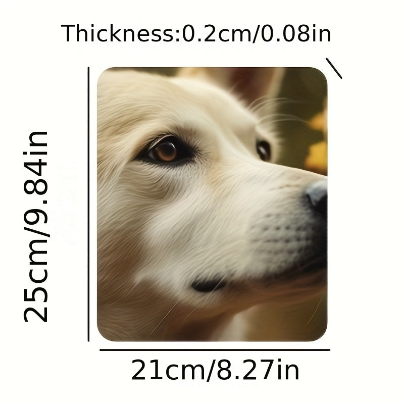 Dog Large Office Mouse Pad Soft Pad College Washable
