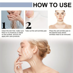 Reusable Silicone Skin & Face Lift Patch Chest Wrinkle Pads & Neck Patches Pad