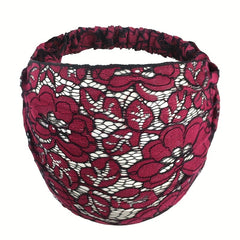 Wide Brim Lace Headband Hair Scarf Sweet Headwear Hair Accessories
