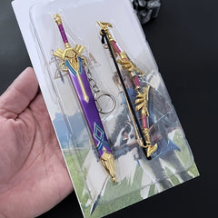 Anime Mini Bow Sword Set - Perfect Gift for Game Enthusiasts