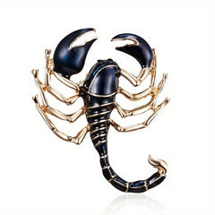 Men's Scorpion Pins, Animal Themed Fashion Accessories