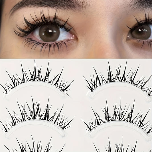 Fluffy Little Devil Style False Eyelashes 5 Pairs