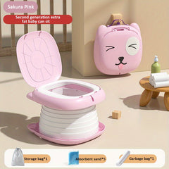 Portable Folding Toilet Seat for Kids - Easier Potty Training