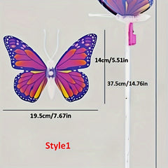 Christmas Flashing Butterfly Fairy Wand - Magic Wand Toy for Classmates