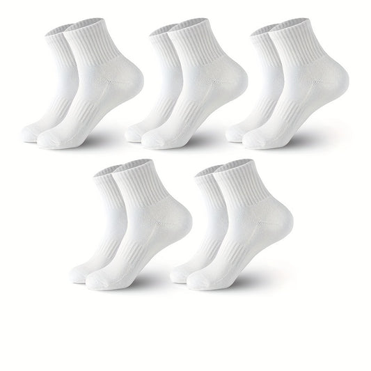5 Pairs Unisex Comfortable High Soft Breathable Socks