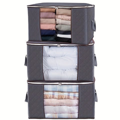 Large Capacity Clothes Quilt Storage Bag Non-woven Luggage Packing Bag