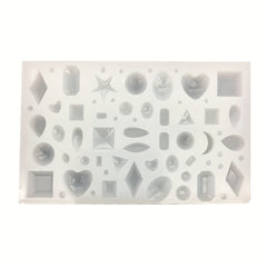 DIY Mirror Jewelry Crystal Drop Silicone Mold Assorted Varieties Gem Pendant Mol