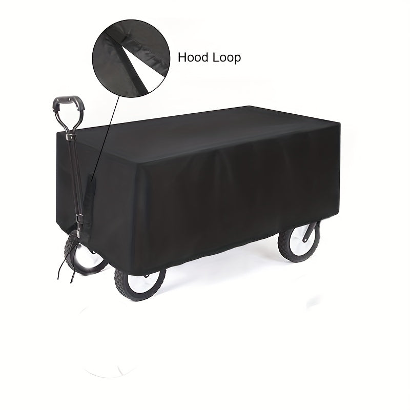 Waterproof Garden Wagon Cart Cover - Collapsible Utility Wagon Cover