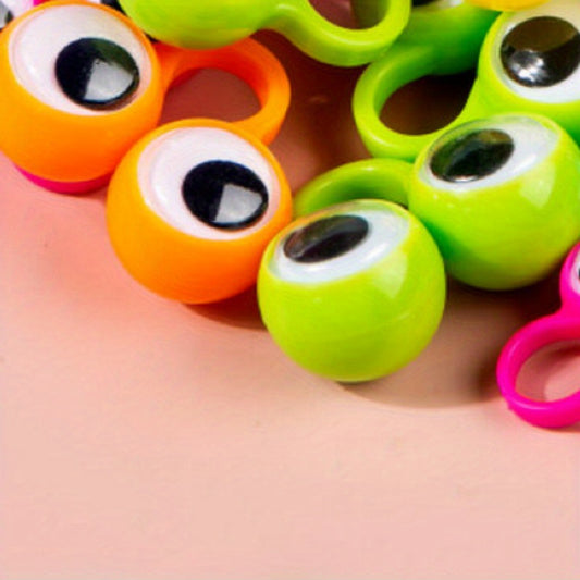 Fun Eye Ring Finger Puppet Toy Stage Play Holiday Decorations