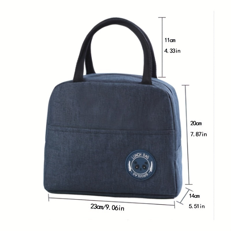 Portable Insulated Lunch Box Bag Aluminum Foil Storage Bag