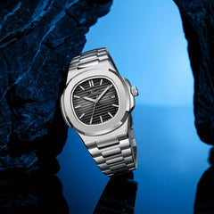 Youth Stainless Steel Quartz Watch Luminous Date Waterproof