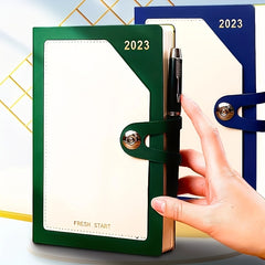 A5 Round Buckle Notebook 180 Sheets Multiple Colors