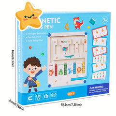 2 in 1 Bead Maze w/ Addition & Subtraction | 4 Styles | Back to School Gift