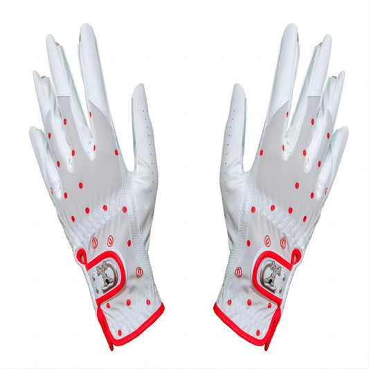 Women's Golf Gloves Polka Dot Slip Resistant for Comfort