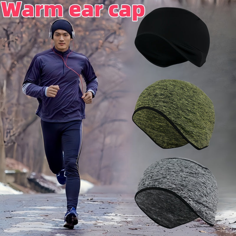 Men's Thermal Earmuffs Headband with Detachable Face Protection