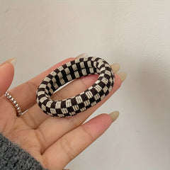 Vintage Cloth Ponytail Hair Tie High Elasticity Hair Rope Braiding Hair Accessor