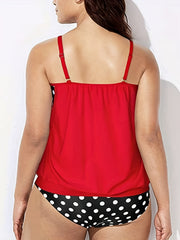  Cami Top & Shorts Tummy Control Swimsuit Set