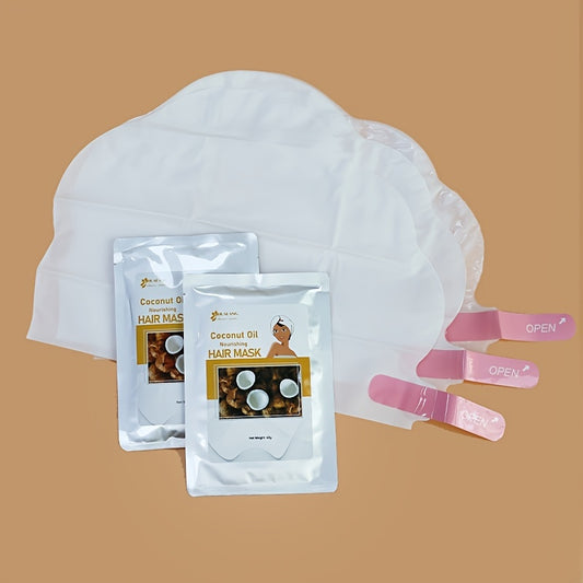 Organic Coconut Hair Spa Cap Sheet Mask 1pc