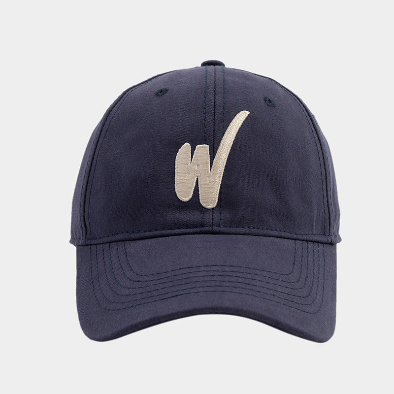 3D Embroidery Baseball Cap Solid Cotton Couple Dad Hats Adjustable