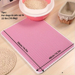 Two-Layer Waterproof Litter Mat for Pets