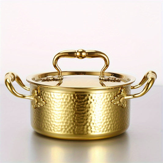 Single Mini Cooking Pot Stainless Steel Chafing Dish