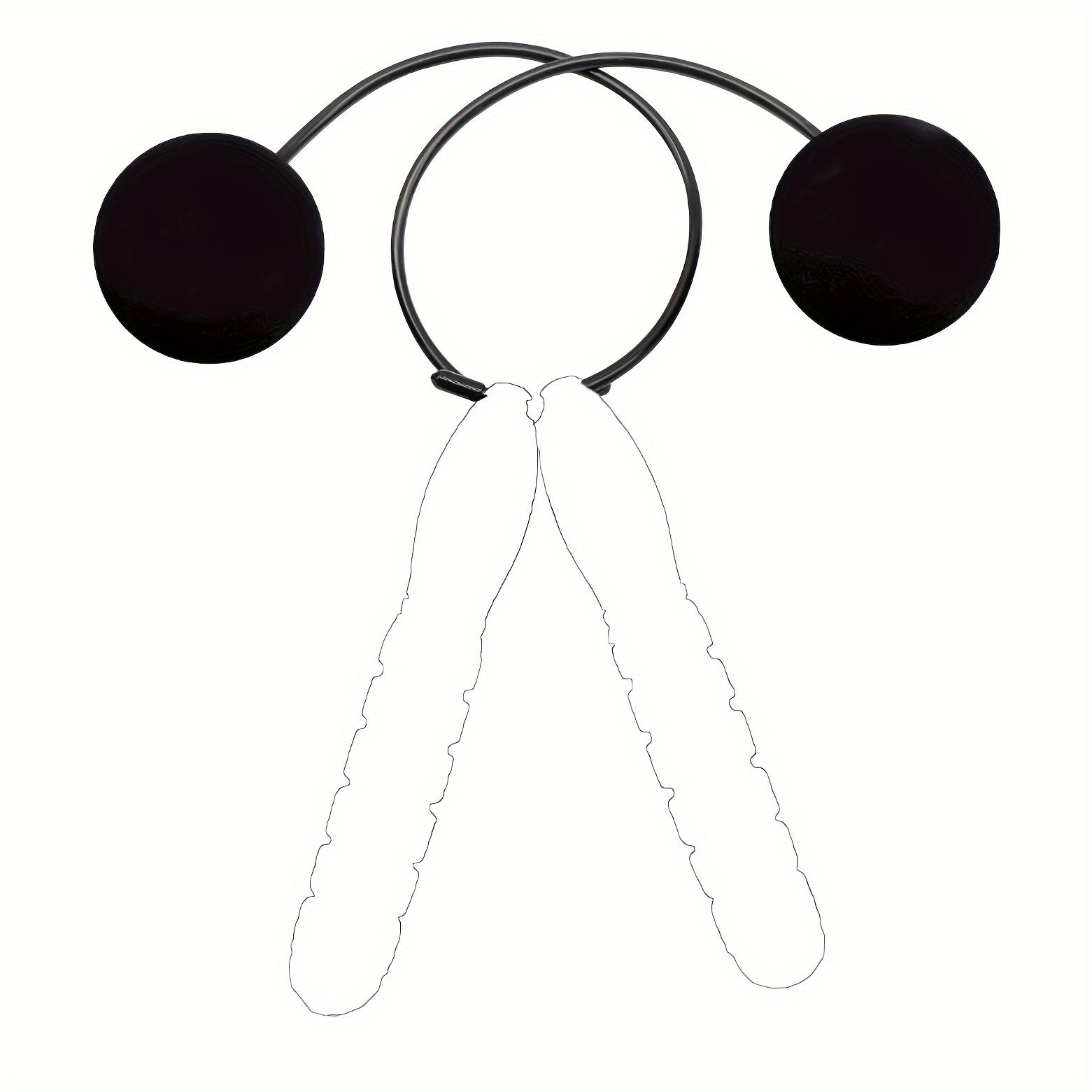 Weight-Bearing Cordless Jump Rope for Fitness Workout