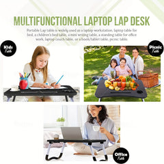 Foldable Study Table For Dorms Portable Computer Desk