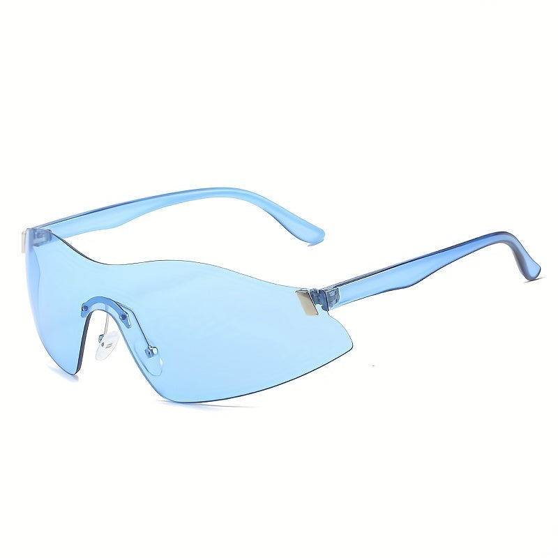Y2K Wrap Around Sunglasses UV400 for Cycling Fishing Beach