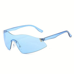 Y2K Wrap Around Sunglasses UV400 for Cycling Fishing Beach