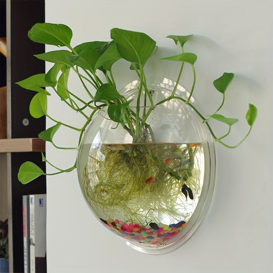 1pc Punching Hydroponics Planter Home Decoration Pot