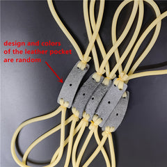 10pcs 3050 Style Elastic Tubular Bands Replacement Rubber Band Random