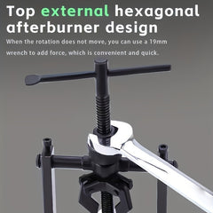 3 Jaw Pilot Bearing Puller Heavy Duty Set Gear Extractor Internal External Tool