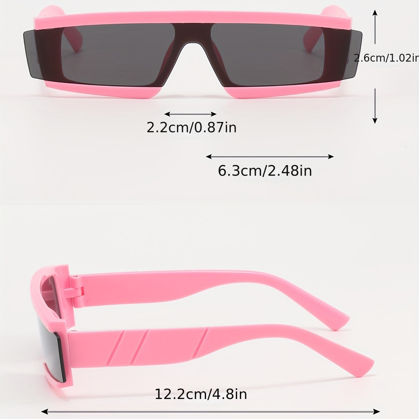 Kids Square Sunglasses for Performance Photography