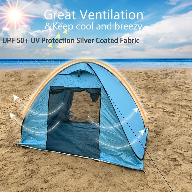Instant Sun Shelter Tent Upf 50 Easy Pop Up Beach Tent