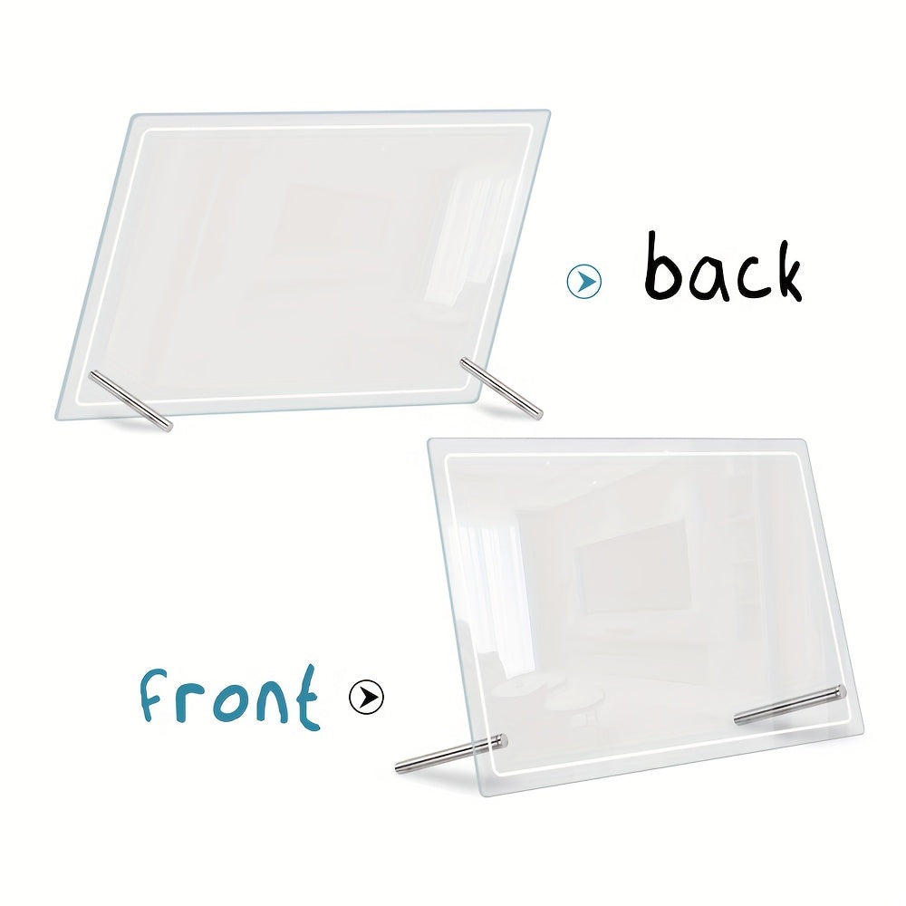 3D Acrylic Blank Planning Desktop Memo Board