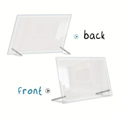3D Acrylic Blank Planning Desktop Memo Board