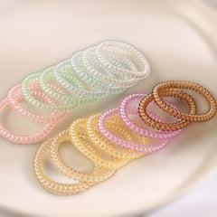 Spiral Hair Ring Hair Rope No Hurt To Hair Head Rope Girls