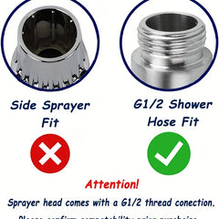 Stainless Steel Handheld Bidet Sprayer for Toilet and Bathroom