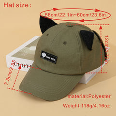 Personality Sunglasses Couple Baseball Cap