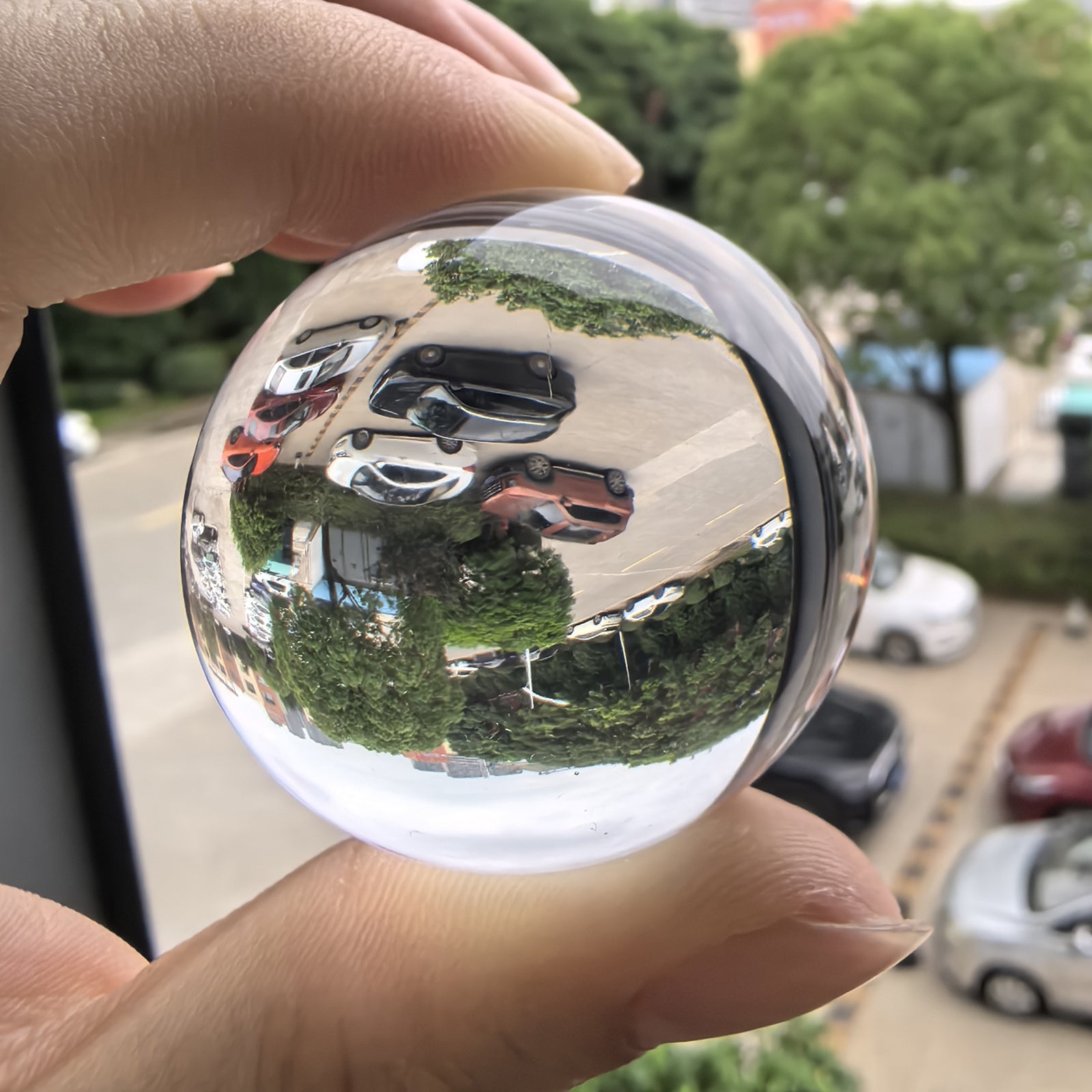 Reflective Crystal Ball for Photography Prop